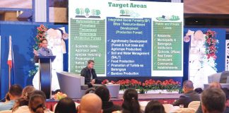 Gov. Arthur Defensor Jr. presents Iloilo’s reforestation targets during the “Stakeholders Summit Towards a Forest Province” on Oct. 6, 2025. The summit gathered local leaders, environmental advocates, and private sector representatives to discuss strategies for restoring Iloilo’s forest cover under the Tanum Iloilo for MoRProGRes program. PHOTO FROM BALITA HALIN SA KAPITOLYO