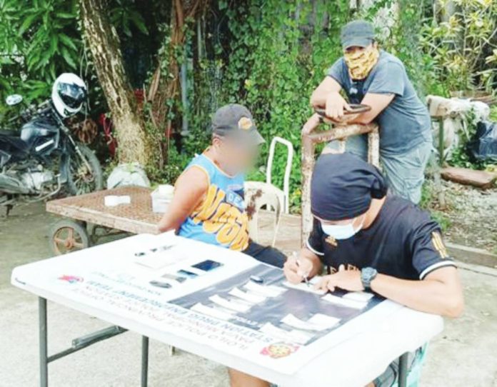 pavia drug sting A 60-year-old driver tagged as a high-value target was arrested in a buy-bust operation in Barangay Ungka II, Pavia, Iloilo, on Oct. 11, 2025. He yielded around 110 grams of suspected shabu valued at P748,000. IPPO PHOTO