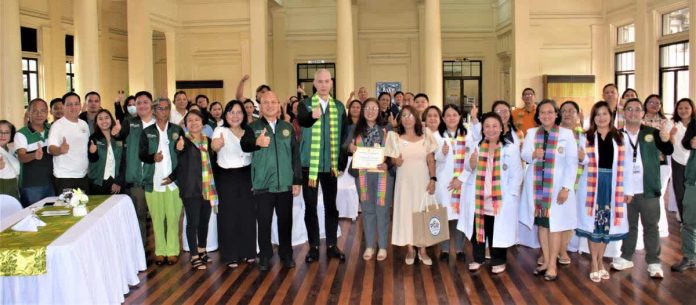Pollution control officers (PCOs) of the Provincial Government of Negros Occidental gathered for the First PGNO PCO Convention held at the Capitol Social Hall in Bacolod City on Oct. 28, 2025. PROV’L GOV’T OF NEGOCC FB PHOTO