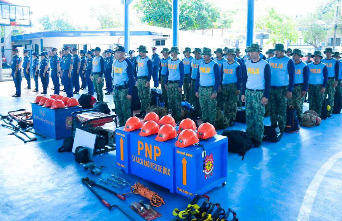 PRO-NIR deploys 80 cops to Cebu for earthquake response