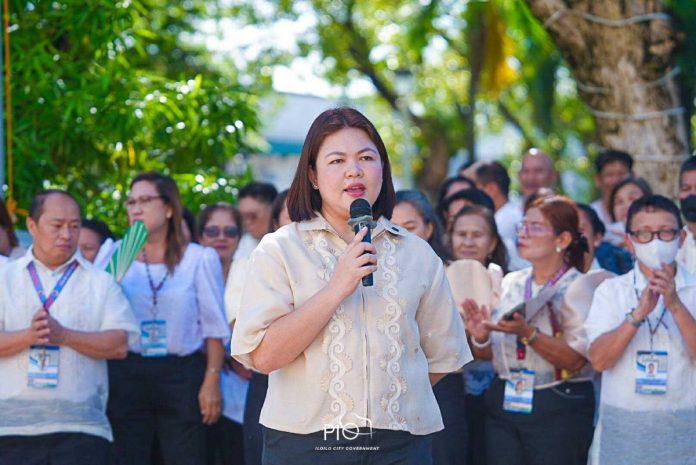raisa TREÑAS. ILOILO CITY GOV’T/FB PHOTO