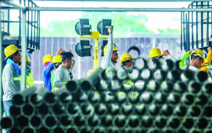 safety inspections copy_compressed The Department of Labor and Employment-National Capital Region says they would prioritize monitoring and inspection of the construction industry, particularly high-rise projects where risks are higher. Photo shows workers at the Precast Concrete Yard in Santa Rosa, Laguna. JONATHAN CELLONA/ABS-CBN NEWS FILE PHOTO