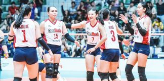 Choco Mucho Flying Titans cruised to a winning start against the Mhicaela Belen-led Capital1 Solar Energy Solar Spikers. PVL PHOTO
