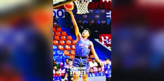 T-Mc Ongotan of the Arellano University Chiefs delivers a career game in their upset win over the St. Benilde Blazers. PHOTO COURTESY OF ARELLANO SPORTS