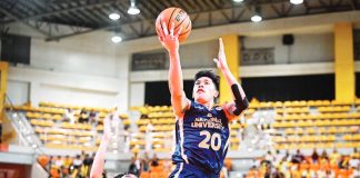 Jake Figueroa guided National University Bulldogs to a win over University of Santo Tomas Growling Tigers. UAAP PHOTO
