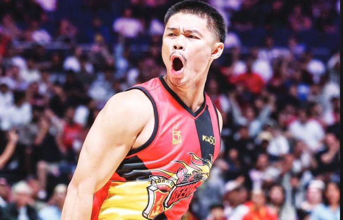 sports_Late_resized Aklanon Kris Rosales played a key role in the San Miguel Beermen’s narrow win over sister team Barangay Ginebra San Miguel Kings in Dubai. PBA PHOTO