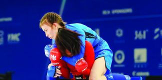 Negrense fighter Charlie Ratcliff wasted no time securing gold in the girls’ 45kg modern MMA event at the Asian Youth Games in Bahrain, forcing an early tap-out from her Thai opponent. POC