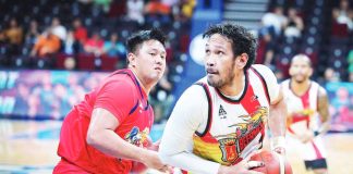 June Mar Fajardo holds the PBA record for most MVP awards. PBA PHOTO