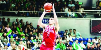 Yukien Andrada returns to action for San Beda University Red Lions against Emilio Aguinaldo College Generals. Photo courtesy of NCAA/GMA Sports