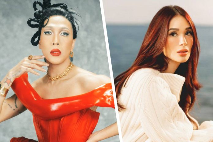 vice-heart HEART EVANGELISTA. L’OFFICIEL PHILIPPINES PHOTO; VICE GANDA. PREVIEW PHOTO