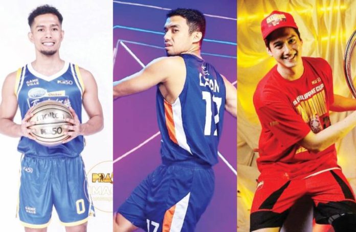 Ilonggos Juan Paolo Taha and Anjo Caram and Aklanon Andreas Cahilig are among the 10 Western Visayas-based players lined up for the PBA Season 50 Philippine Cup. PHOTO COURTESY OF PBA RUSH/CIGNAL TV