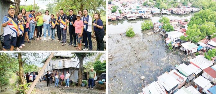 1pasilong DECENT, SAFE, AND PERMANENT HOMES FOR ILONGGOS. Iloilo City’s Mayor Raisa Treñas inspects the future sites of Rise Batiano Village in Barangay West Habog-Habog, Molo district and Westville Residences in Barangay Hibao-an, Mandurriao — two major housing projects that will soon provide Ilonggo families with dignified, secure, and lasting homes. She is joined by Iloilo City Local Housing Office head Atty. Peter Millare while being warmly received by local officials and residents.