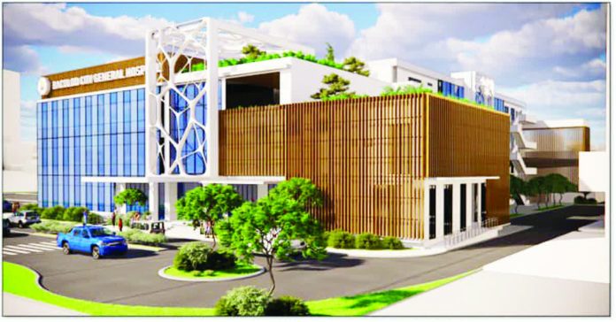Bacolod_SP_copy_resized_compressed The perspective design of the Bacolod City General Hospital in Brgy. Vista Alegre, envisioned as a state-of-the-art healthcare facility for Bacolod City. BACOLOD CITY PIO PHOTO