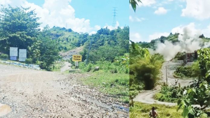 Capiz quarry ops Quarry site in Barangay Poblacion, Sapian, Capiz. BOMBO RADYO ROXAS PHOTO