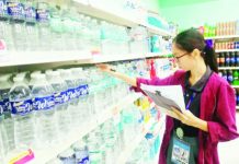 DTI-Antique to issue local price control to guide consumers Department of Trade and Industry (DTI)-Antique personnel Frances Myrtle Canlas monitors prices of water and other basic commodities in a store in San Jose de Buenavista on Thursday, Nov. 13, 2025. DTI-Antique provincial director Mary Jade Gonzales said in an interview they will be issuing a local automatic price control following the declaration of the national state of calamity. DTI ANTIQUE PHOTO