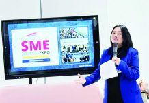 Filipino entrepreneurs unfazed by corruption scandal — PHILSME Trixie Esguerra-Abrenilla, CEO and Managing Director of Philippine SME Business Expo, says Filipino entrepreneurs "are not stopping" despite concerns about corruption in government, adding that SMEs are not having a rebellious mindset. TED CORDERO/ GMA INTEGRATED NEWS PHOTO