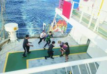 Study: Filipino seafarers generate P1.06 trillion in economic impact A massive P1.06 trillion of total economic impact, or 4% of the Philippine gross domestic product, is generated from Filipino seafarers in the maritime industry. Photo shows seafarers playing basketball on board a ship during their free time. CONTRIBUTED PHOTO