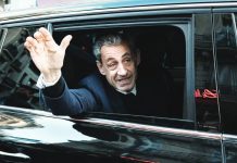 Former French president Sarkozy released from prison after three weeks in jail Nicolas Sarkozy is seen leaving La Santé prison in Paris after a court agreed to his early release. GETTY IMAGES