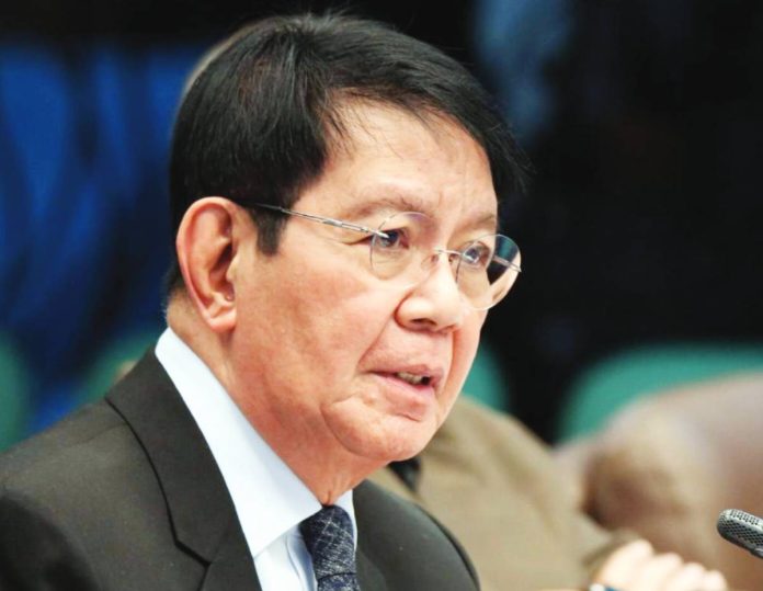 Lacson Sen. Panfilo Lacson resigned last month as chairman of the blue ribbon committee as some of his colleagues expressed disappointment with the direction of its investigation. FILE PHOTO BY NIÑO JESUS ORBETA, PHILIPPINE DAILY INQUIRER