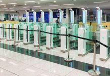 Biometric e-gates installed at Ninoy Aquino International Airport Terminal 3 are set to begin activation in December 2025. NEW NAIA INFRA CORP. PHOTO