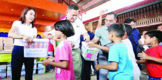 Tourism Secretary Christina Garcia Frasco and Education Secretary Sonny Angara, on behalf of President Ferdinand Marcos Jr., led the national government’s relief operations and site inspection in severely affected areas of Negros Occidental on Nov. 11, 2025. DOT PHOTO