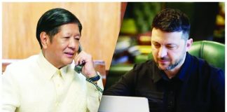 President Ferdinand “Bongbong” Marcos Jr. and Ukrainian President Volodymyr Zelenskyy agreed to strengthen cooperation in food security, agriculture, and digitalization during a phone call on Nov. 27.