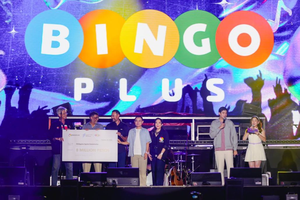 (L-R): PSC Commissioner Matthew “Fritz” Gaston; Mr. Rahul Singh, Head of the International Series; Mr. Cho Minn Thant, Commissioner & CEO of the Asian Tour; Mr. Tommy Hu, Chief Executive Officer of DigiPlus; Ms. Angela Camins-Wieneke, Executive Director of BingoPlus Foundation; Hosts Anjo Pertierra and Shaira Diaz