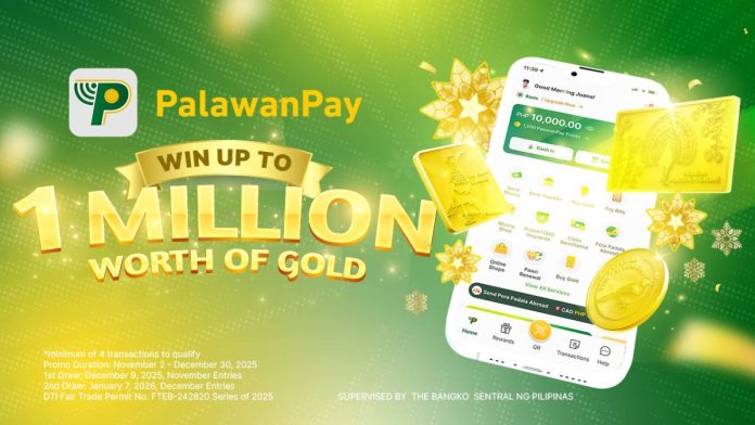 PalawanPay launches the Philippines’ Biggest Gold Giveaway