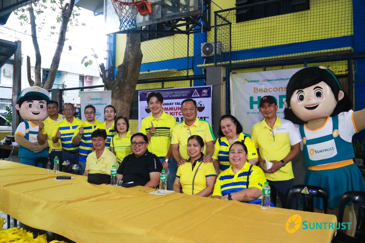 Suntrust Executives led by Atty. Harry Paltongan with Punong Barangay Atty. Eric Juan