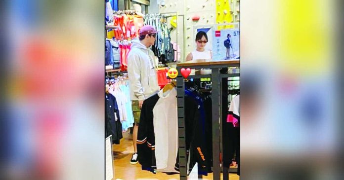 daniel-kaila copy_superimposed_compressed Daniel Padilla and Kaila Estrada were spotted again at what appears to be a store. @BBEEP_BBEEP/X PHOTO