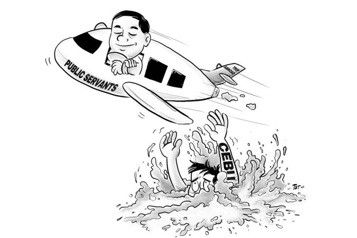 Editorial Cartoon for November 12, 2025.