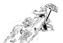 Editorial Cartoon for November 7, 2025.