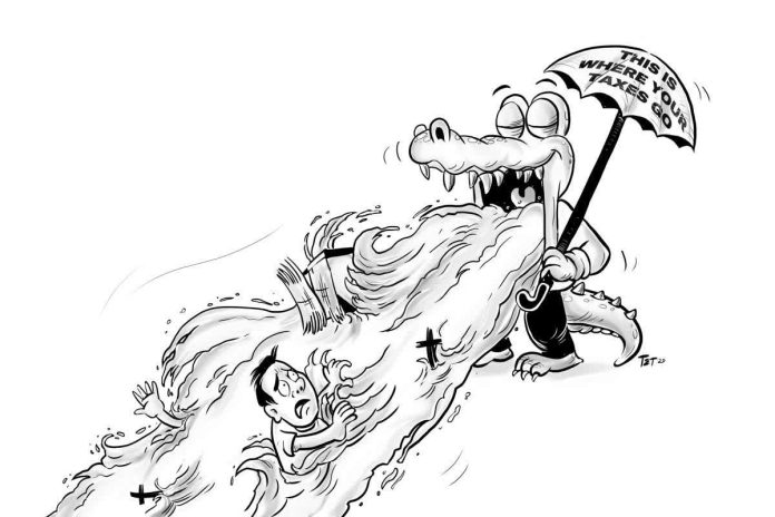 Editorial Cartoon for November 7, 2025.