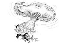 Editorial Cartoon for November 8, 2025.