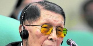Juan Ponce Enrile. ABS-CBN PHOTO