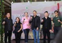 Landers Toasts to Good Taste and Great Company at the Wine & Liquor Festival 2025 Launch Serving cheers to everyone as the Landers Wine & Liquor Festival 2025 officially kicks off at Landers Vermosa. (L–R) Evan Inocencio, Senior Buyer; Victoria Cue, Division Head; Ruffa Gutierrez; Landers Superstore CEO Bill Cummings; Landers VP for Marketing and Membership Kenneth Ocampo; and JC de Vera.
