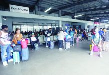 DOTr, CAAP lift land, air travel suspensions The Department of Transportation announced that all travel suspensions were lifted on Monday, Nov. 10, 2025. Photo shows hundreds of passengers bound for the provinces in the Visayas and Mindanao who were stranded at Northport Passenger Terminal in Tondo, Manila on Nov. 4, due to Typhoon “Tino.” PNA PHOTO BY YANCY LIM