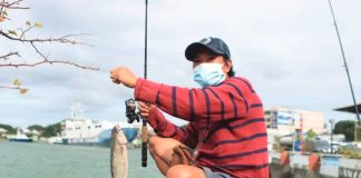 An angler shows his fresh catch from the Iloilo River — a scene that will soon pause as the Iloilo City Government enforces a three-month fishing ban beginning December 1, 2025 to protect key spawning grounds and help the river’s fish population recover. FILE PHOTO FROM JERRY TREÑAS FACEBOOK PAGE