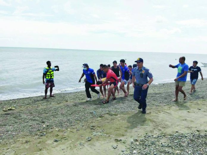 Rescuers retrieved the victim’s body and rushed him to the nearest hospital in Tigbauan, Iloilo, but he was declared dead on arrival by the attending physician, on Sunday, November 16, 2025. TIGBAUAN MUNICIPAL POLICE STATION PHOTO