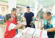Super typhoon displaces 8,000 Western Visayans; Capiz, Aklan hardest hit; DSWD mobilizes P52M Personnel from the Department of Social Welfare and Development - Region 6 distribute relief goods to residents affected by Super Typhoon “Uwan”. Over 38,000 individuals across five provinces in Western Visayas have been displaced by the storm’s heavy rains and strong winds. PHOTO FROM DSWD-6