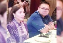 Anna Magkawas, convenor of Online Negosyo Empowerment Community, and Raffy Canare, president and chief executive officer of Canvela, hold a briefing in Makati City on Monday, Nov. 17, 2025. Both thanked officials of the Department of Trade and Industry for listening to their side on E-Commerce Philippine Trustmark voluntary registration, saying measures to improve the policies will help micro, small and medium enterprises. PNA PHOTO BY JOANN VILLANUEVA