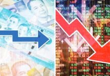 Peso strengthens vs US dollar, stocks down The peso strengthens against the US dollar on Monday, Nov. 10, 2025. However, the Philippine Stock Exchange index shed after the weaker domestic economic performance for the third quarter of 2025. PNA FILE GRAPHICS
