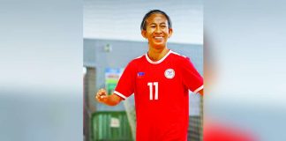 Charisa Marie Lemorán leads the Philippines’ lineup in the inaugural FIFA Futsal Women’s World Cup. PFF PHOTO
