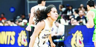 Steve Nash Enriquez spearheaded National University Bulldogs’ victory over the De La Salle University Green Archers. UAAP PHOTO