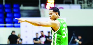 Winston Ynot powered the College of Saint Benilde Blazers to a statement win over the Mapua University Cardinals. PHOTO BY NCAA/GMA SPORTS