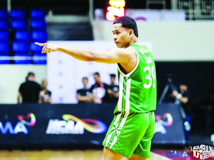 sports_Ynot_resized_compressed Winston Ynot powered the College of Saint Benilde Blazers to a statement win over the Mapua University Cardinals. PHOTO BY NCAA/GMA SPORTS