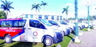 The Philippine Charity Sweepstakes Office (PCSO) formally turned over 82 Patient Transport Vehicles (PTVs) to local government units (LGUs) in the Negros Island Region (NIR) and Panay Island on November 25, during the ceremonial turnover held at the Bacolod City Government Center (BCGC) grounds. BACOLOD-STRONGER TOGETHER FB PHOTO