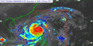 Photo courtesy of PAGASA