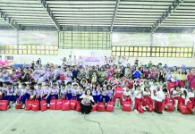 COMMUNITY COMES TOGETHER: Children from 10 Child Development Centers in Pavia receive gifts from Panay News, DGFFI annual gift-giving Mali-ao and Aganan Child Development Centers’ kids enjoyed treats, games, and fun activities during the holiday celebration.