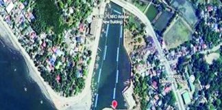 The fluvial parade route along the Malandog River in Barangay Malandog, Hamtic, Antique. CGS-ANTIQUE